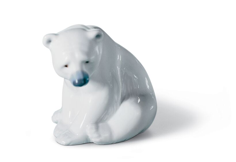 Lladro - Seated Polar Bear